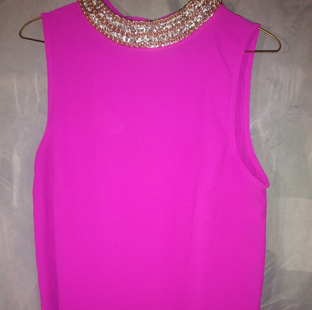 FUSHIA PINK BLOUSE